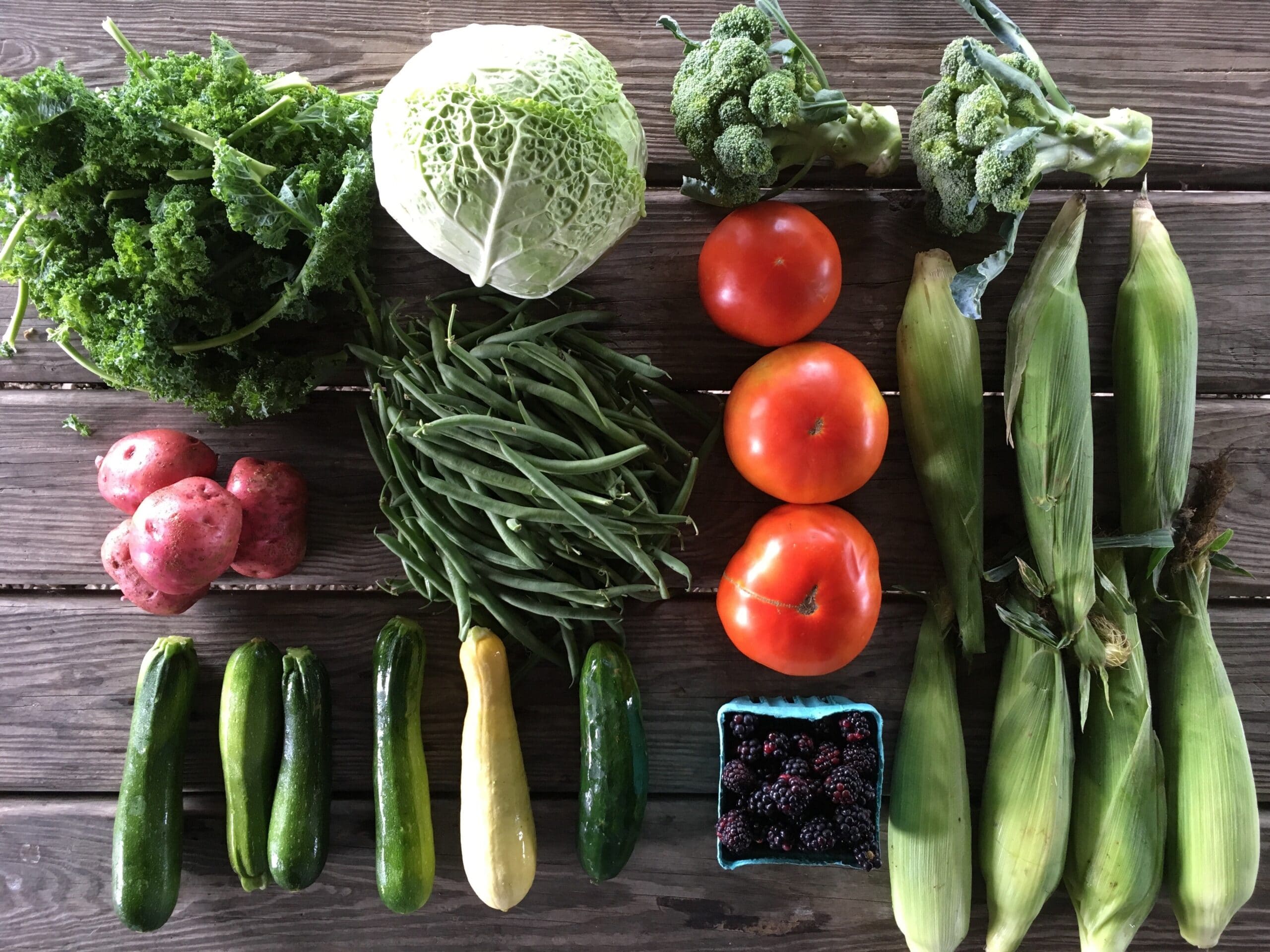 Summer Vegetable CSA share