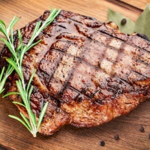 grass-fed grass-finished sirloin steak