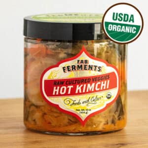 Raw Cultured Veggies, Hot Kimchi